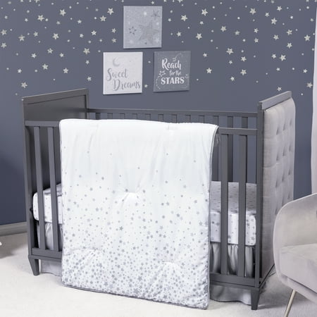 UPC: 0846216017841 | Trend Lab Star 3 Piece  Crib with Quilt  Skirt  Fitted Crib Sheet