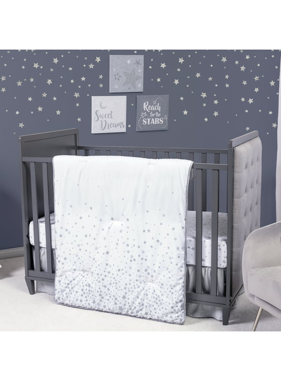 Trend Lab Star 3 Piece, Crib with Quilt, Skirt, Fitted Crib Sheet