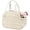 Beige Floral, variant on AO ALI VICTORY Lunch Box Lunch Bag Insulated Lunchbox Cute Reusable Lunch Tote bags for School Work Picnic for Kids Girls Women（Beige Strawberries）