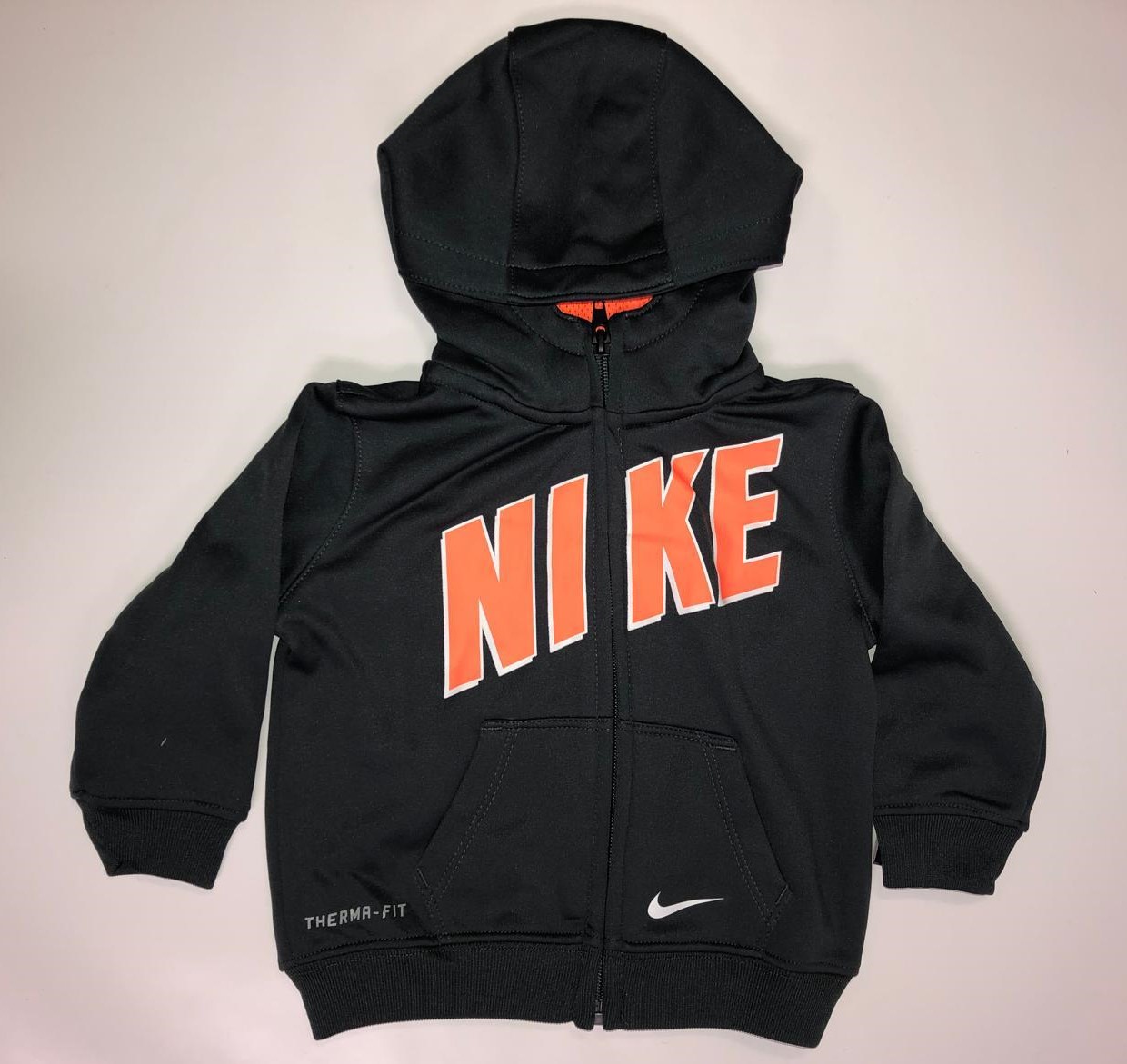 Nike Baby Boys' Therma-Fit 2-Piece Tracksuit, Anthracite, 12M - SRP $44 - image 3 of 8