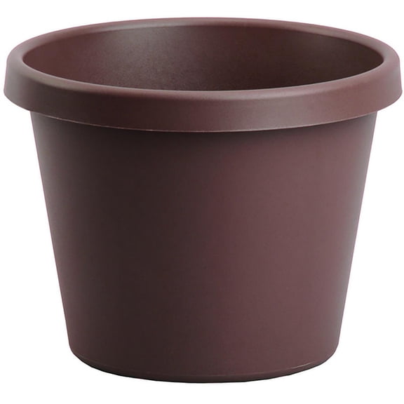HC Companies LIA10000E21 Round Chocolate Classic Pots 10 in. (Pack of 12)