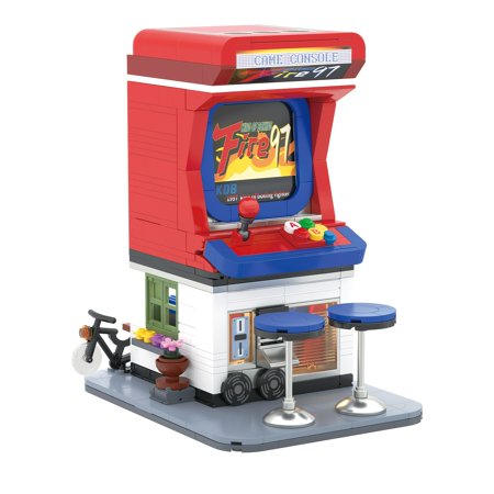 Retro arcade building block set game console building block model ornament a collectible gift for building block enthusiasts