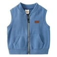 thumbnail image 6 of Little Boys Girls Vest Jacket Zip Up Spring Fall for1-6T, 6 of 9