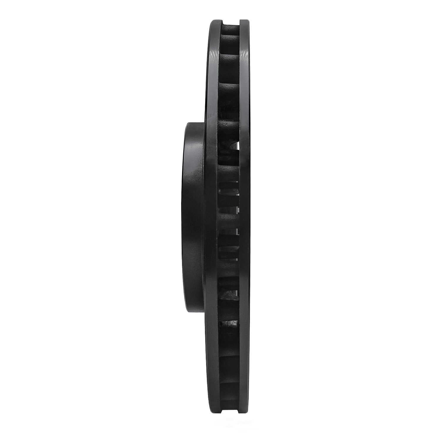 Dynamic Friction Company 633-59065L DFC Brake Rotor - Drilled And Slotted - Black