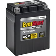EverStart Premium AGM PowerSport Battery, Group Size TX14AH 12 Volt, 220 CCA