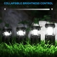 thumbnail image 3 of Costech Camping Lanterns Battery Powered, Collapsible, IPX4 Water Resistant, Outdoor Portable Lights for Emergency, Hurricane, Storms & Outages, 3 of 7