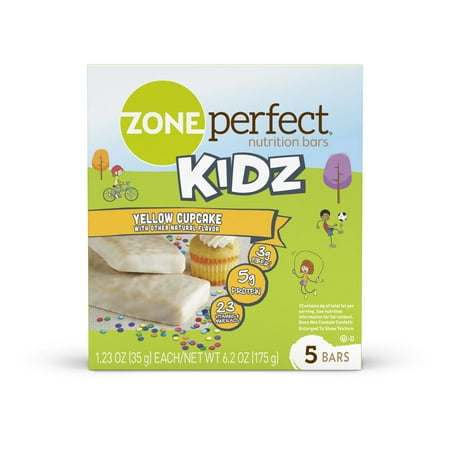 UPC 638102633118 product image for ZonePerfect Kidz Nutrition Bars, No Artificial Flavors or Colors, Yellow Cupcake | upcitemdb.com