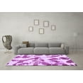 thumbnail image 3 of Ahgly Company Indoor Rectangle Abstract Purple Modern Area Rugs, 2' x 3', 3 of 4