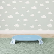 Foundations Podz Stackable Daycare Cot, Toddler Size, No Assembly Required, Breathable Mesh, Blue