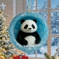 thumbnail image 4 of Christmas Animals Print Acrylic Hanging Christmas Gifts For Family Colleagues Christmas Tree Decoration, 4 of 9