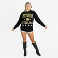 thumbnail image 3 of Women's Gameday Couture Black Pittsburgh Steelers Oversized Everyday Star Long Sleeve T-Shirt, 3 of 5