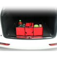 thumbnail image 2 of Foldable, Sturdy, Multi-Function Oxford Fabric Car Organizer for Travel, Vacation, Camping(Red), 2 of 4