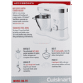 Cuisinart 5.5 Quart Stand Mixer, 1.0 CT