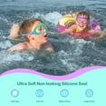 thumbnail image 6 of 2 Pack Anti-Fog Anti-UV Wide View Swimming Goggles for Kids 3-14, 6 of 12