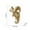 C, variant on Gold Animals Wall Hook - Decorative Wall Mount Coat Hanger, Beautiful Animals Sculpture Wall Hook for Living Room Home Office