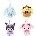 thumbnail image 2 of Sanrio-llaveros de peluche de 15Cm, llaveros de restaurante de mucama, Cinnamoroll, Kuromi, Pom, Purin, Kawaii, colgante suave, juguetes bonitos Fivean unisex, 2 of 2