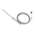 thumbnail image 3 of Hilitand 100mm Probe Thermocouple K Type Temperature Sensor Accessory 0-400 Degrees Celsius  3Meter, 3 of 8