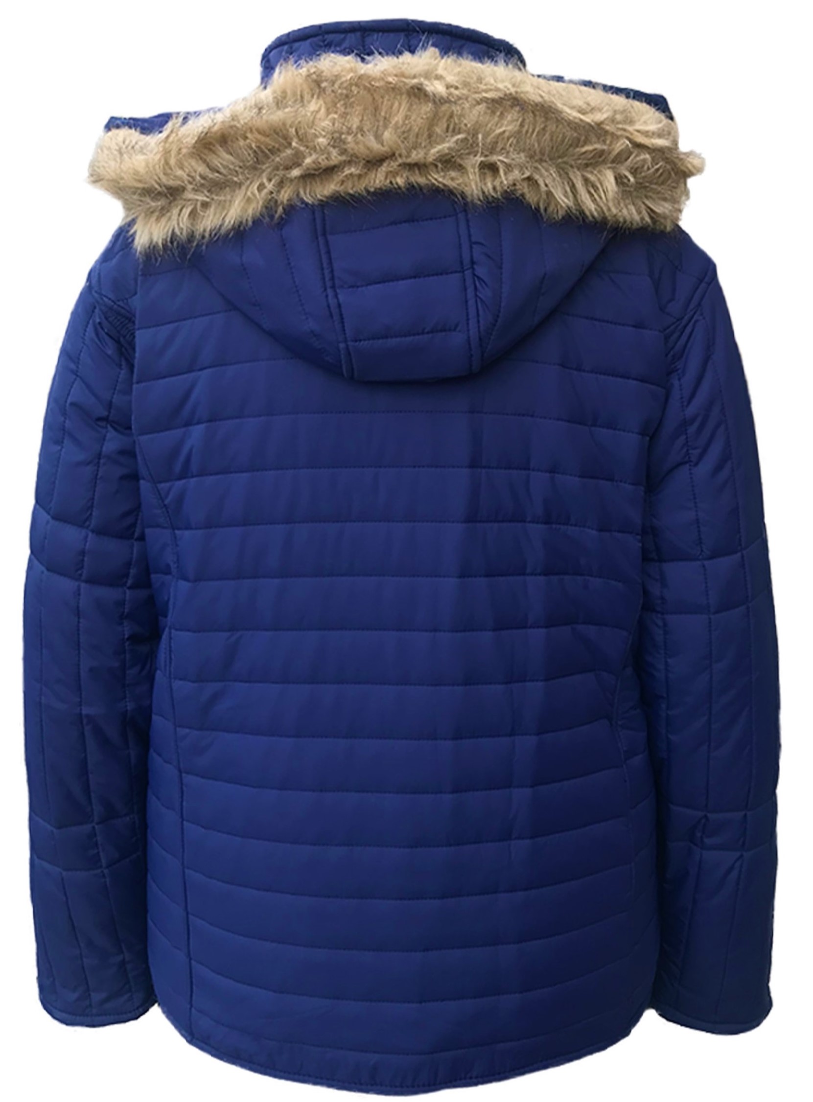 Women's Plus size LightWeight Bubble Jacket with Removable Hood