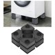 thumbnail image 1 of Alfombrillas de vibración para lavadora, 4 Uds., para que los mobiliarios caminen, alfombrilla para los pies, para de temblar, para reducir 2 capas perfecl Almohadillas antivibración, 1 of 8