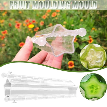 

TANGNADE Magic Pentagram Heart-Shaped Cucumber Fruit Shaping Growth Molds