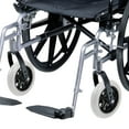 thumbnail image 3 of RUNROTOO 2 Pcs Roue pour Pièces de Fauteuil Roulant PVC Résistant à l'Usure Multi, 3 of 8
