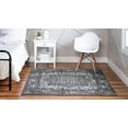 thumbnail image 5 of Unique Loom 5 Ft Square Rug in Dark Gray (3150288), 5 of 9