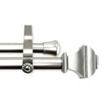 thumbnail image 2 of Central Design 4782-285 0.8125 in. Vicky Double Curtain Rod with 28 to 48 in. Extension, Satin Nickel, 2 of 2