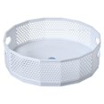 thumbnail image 1 of kurtrusly 1/2/3/5 Anti-Skid Turntable Spice Rack Bathroom Storage Tray Organizer Container White L 1 Pc, 1 of 6