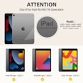thumbnail image 3 of Funda Akkerds compatible con iPad 10.2 2021/2020/2019, color negro, 3 of 8