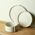 thumbnail image 3 of Stone Lain Bao 12-Piece Dinnerware Set Stoneware, Beige, 3 of 6
