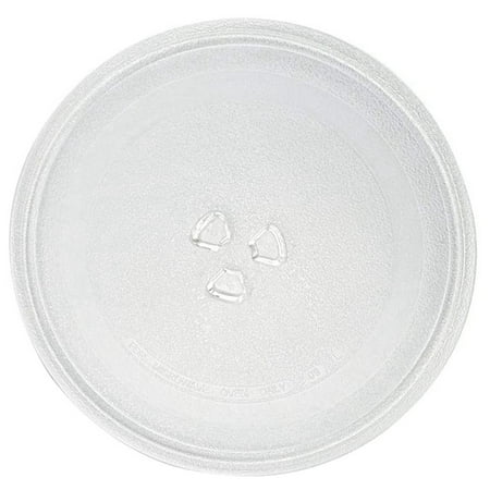 

Plate Spare Dish Durable Universal Turntable Glass Plate Round Replacement Plate