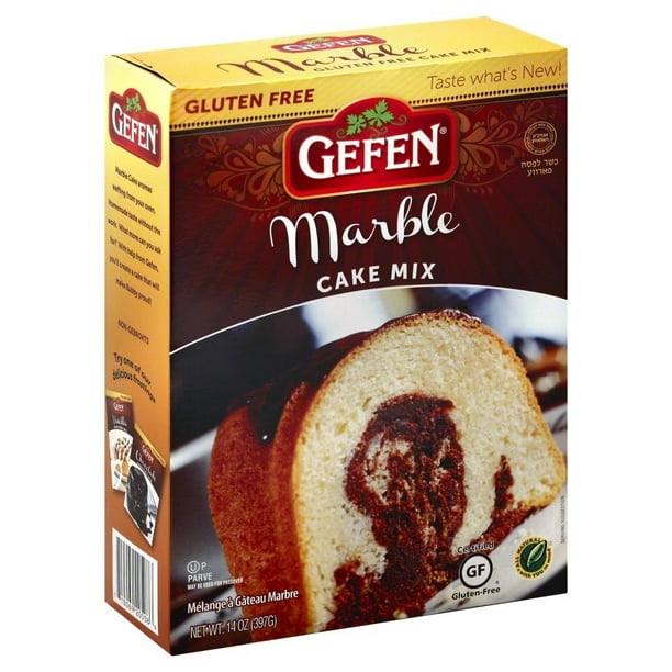 2 Pack Gefen Gluten Free Marble Cake Mix 14 Oz Walmart Com