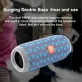 thumbnail image 3 of Unbranded Bluetooth Speaker Wireless Waterproof Outdoor Stereo Bass USB/TF/FM Radio LOUD (Red Stripe), 3 of 3