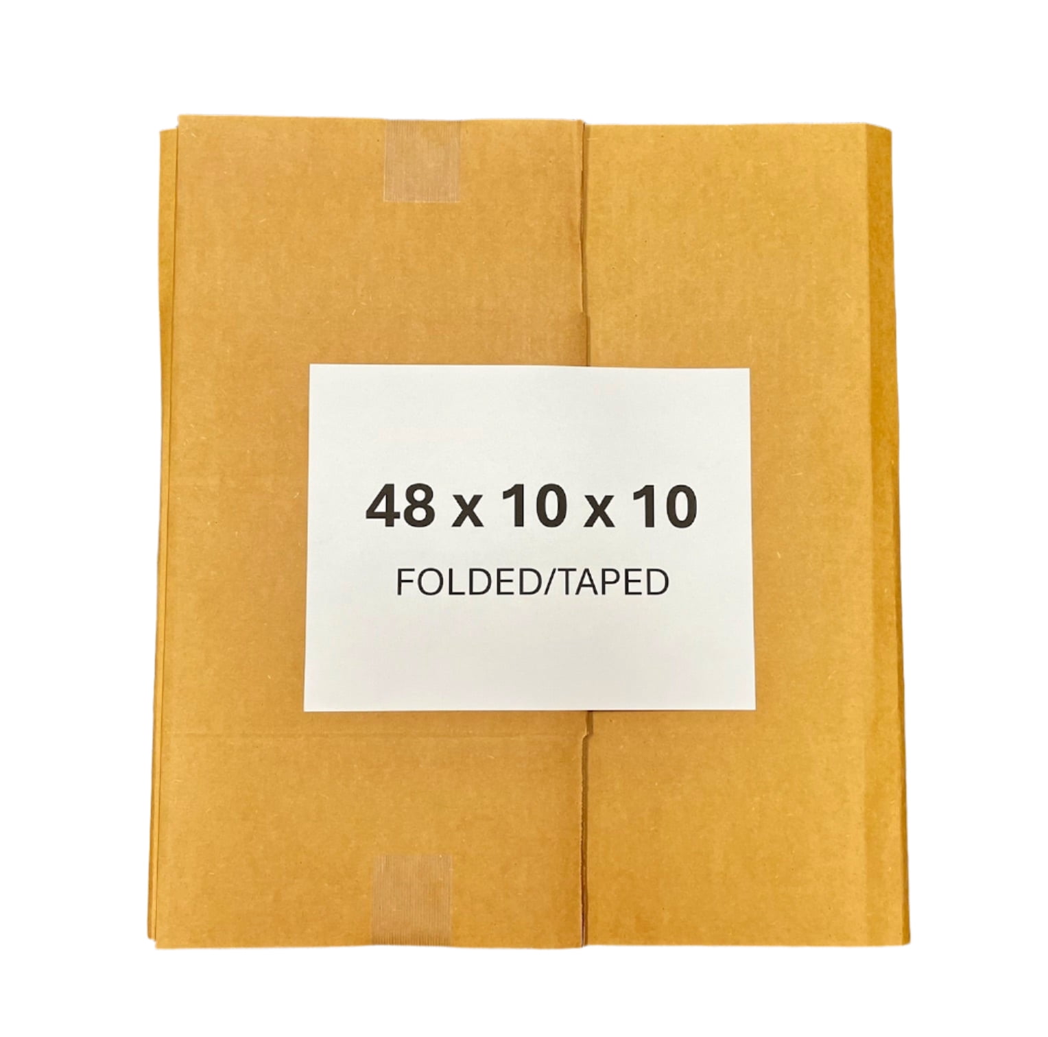 48x10x10 (200 lb strength) | SINGLE CARDBOARD BOX | LONG
