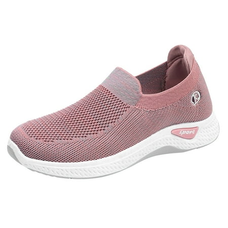 

Shpwfbe Shoes For Women Breathable Lace Up Flats Casual Unisex Lightweight Work Sporty Breathable Slip Work Trainers Valentines Day Gifts Shoe Rack