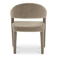 thumbnail image 4 of Moe's Home Collection Martens Dining Chair Fabric Brown, 4 of 8