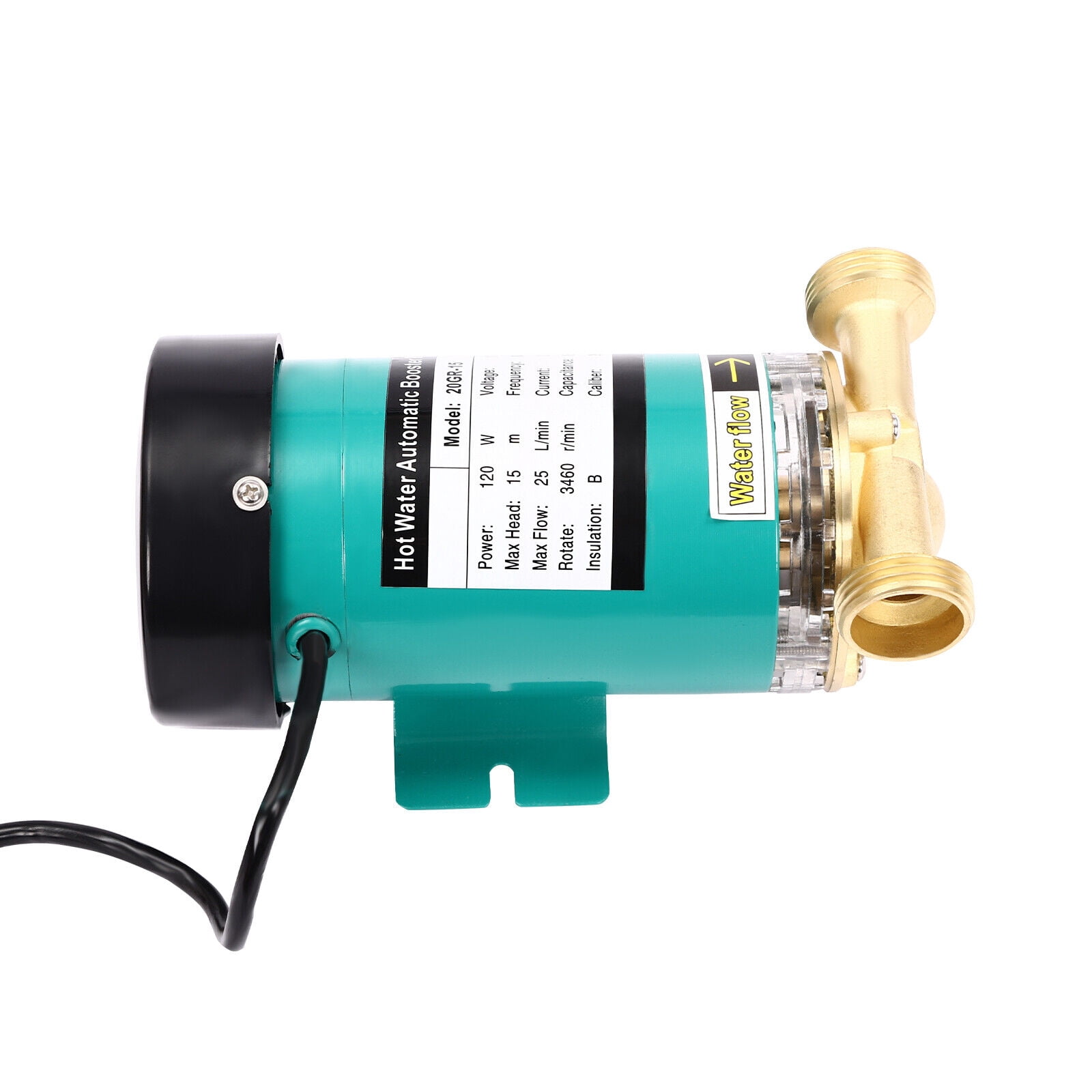 115V 120W Household Shower Booster Pump Automatic Boost Water Pressure Pump 60HZ