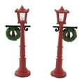 thumbnail image 2 of Department 56 Accessory Red With Green Street Lights Wreath Christmas 6007682, 2 of 3