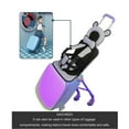thumbnail image 3 of Suitcase Seat, Portable Children's Travel Suitcase Seat with Storage Bag, Ride on Suitcase, Luggage Seat, Ride on Suitcase Gray, 3 of 5