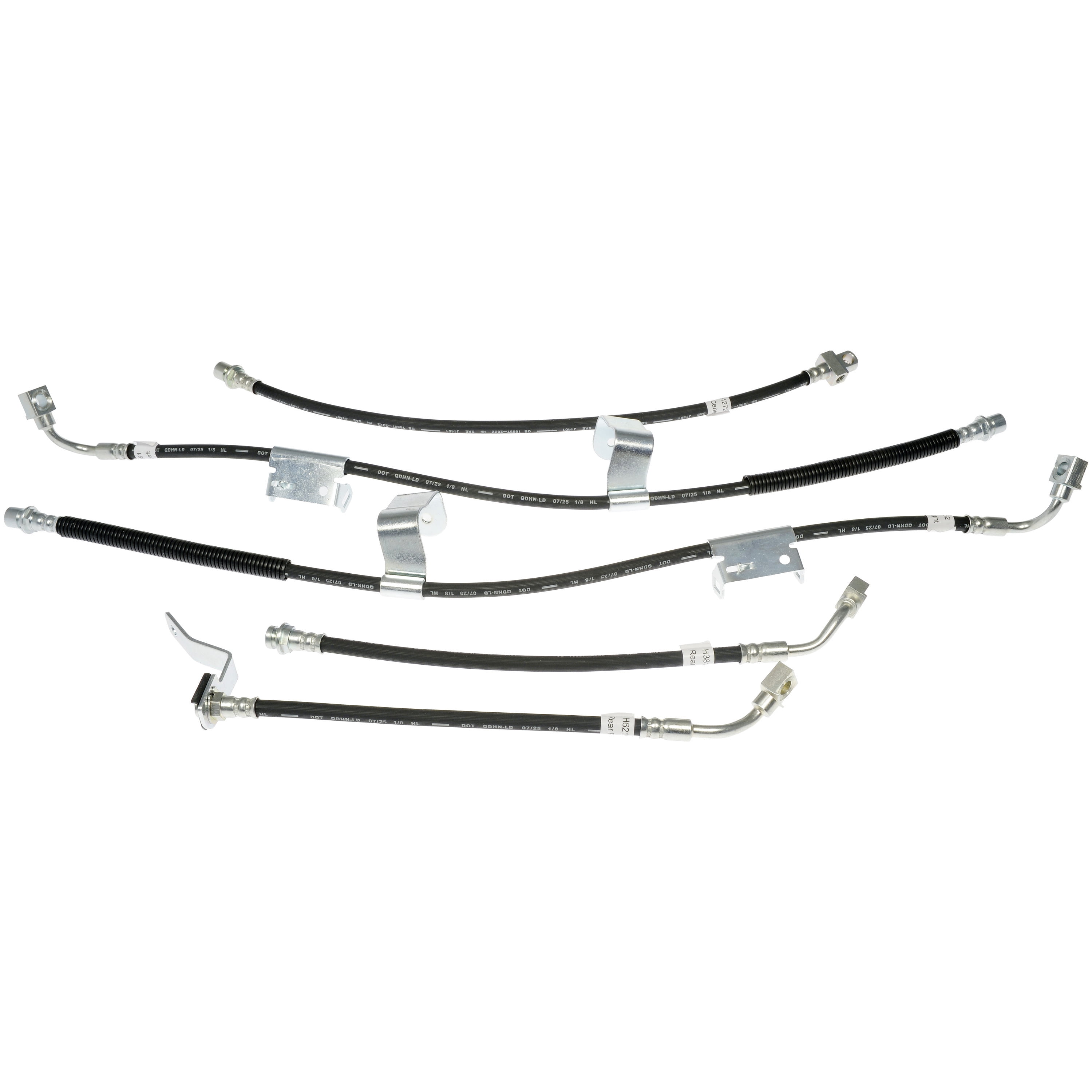 Dorman 622-201 Brake Hydraulic Hose Set for Specific Chevrolet / GMC / Hummer Models