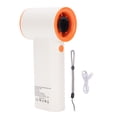 thumbnail image 2 of Portable Handheld Fan High Speed Stepless Adjustable Digital Display USB Rechargeable Quiet Small Pocket Fan for Travel Camping, 2 of 7