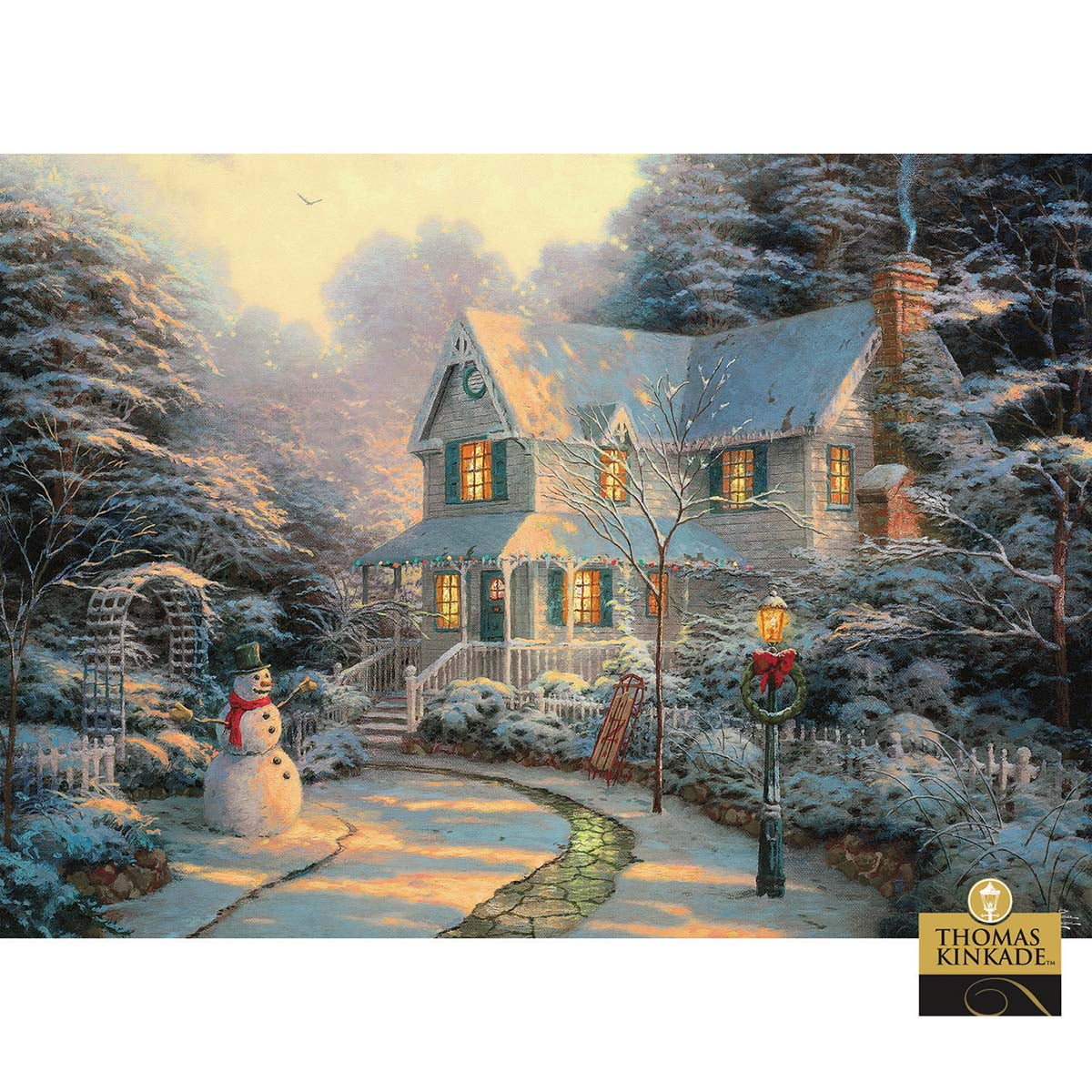 Ceaco Thomas Kinkade Night Before Christmas Puzzle, 1000 Piece