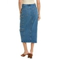 thumbnail image 2 of HUDSON Jeans womens  Reconstructed Cargo Skirt, 27, Blue, 2 of 3