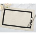 thumbnail image 4 of Saro Lifestyle Grosgrain Accent Placemat (Set of 4), 4 of 4