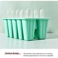 thumbnail image 3 of Ice Cream Molds Popsicle Silicone Silicone Ice Pop-Molds, Easy Release Ice Cream Mold, Reusable Popsicle Stick with for Homemade Popsicles & Ice Cream, 3 of 6