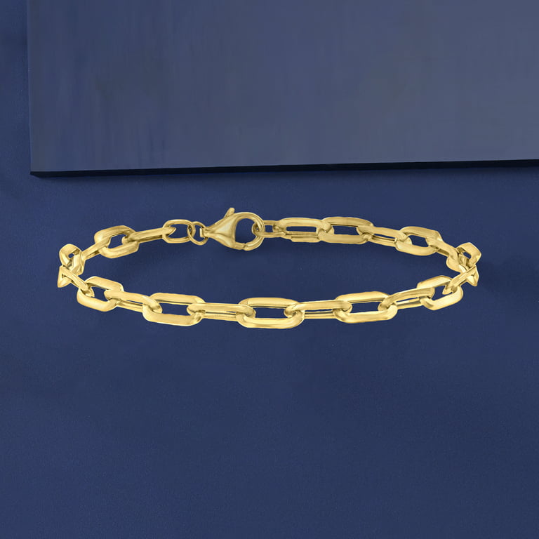 Ross-Simons Italian Paper Clip Link Bracelet