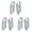 A 3PCS, variant on Corrector Orthopedic Splint Big Toe Separator Non Surgical Hallux Valgus Correction Big Toe Straightener For Women & Men Day Night Support