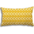 thumbnail image 5 of Lumbar Pillow Covers 12x20 Set of 4, Modern Sofa Throw Pillow Cover, Decorative Outdoor Linen Fabric Pillow Case for Couch Bed Car, Yellow, 5 of 5