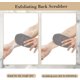 thumbnail image 5 of Juego de 2 piezas de exfoliante corporal en fibra de bambú, correa de lavado de espalda de fibra de bambú, exfoliante de espalda, guantes exfoliantes naturales para baños de espalda, cuerpo y cara para mujeres y hombres JM MX-0135518FYD, 5 of 5
