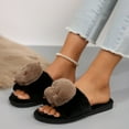 thumbnail image 5 of Bovxnpu House Slippers for Women Casual Indoor/Outdoor Shoes, Women's Casual Open-Toe Capibala Comfortable And Warm Slippers Suitable For Fall And Winter Home Wear Comfy Indoor House Shoes, 5 of 8